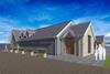 An artist impression of the new visitor centre