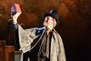 Andrew Pollard plays the perfect gentleman, Phileas Fogg