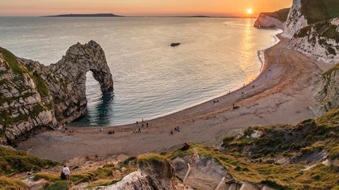 Durdle Door in Dorset