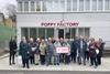 The Richmond Reader Club trip group outside The Poppy Factory.