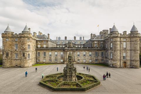 The Palace of Holyroodhouse